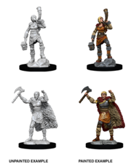 Human Barbarian - WZK90056 - D&D Nolzur's Marvelous Miniatures